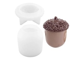 Molde silicona alhajero bellota